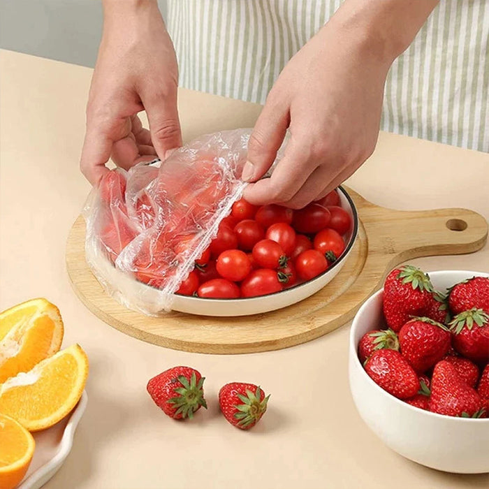 Plastic Stretchable Disposable Food Wrap Covers Homesouq Home Souq