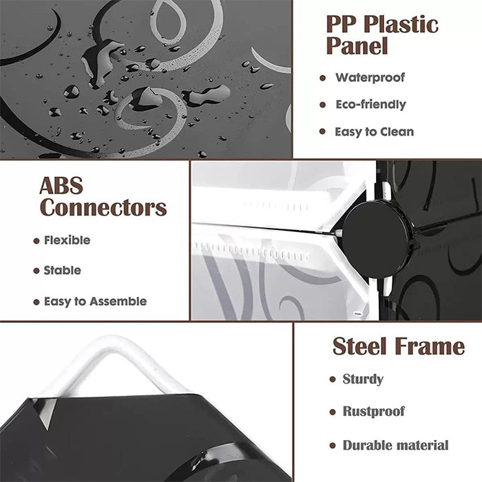 2x8 layer Shoe Rack Organizer, Shoe Storage Cabinet with Door Expandable Plastic Shoe Shelves plastic and steel frame