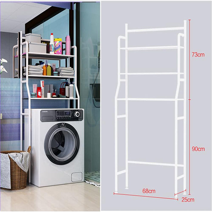 3 Layer Versatile Laundry Organization Storage Rack for Enhanced Space Saving Solution dimensions