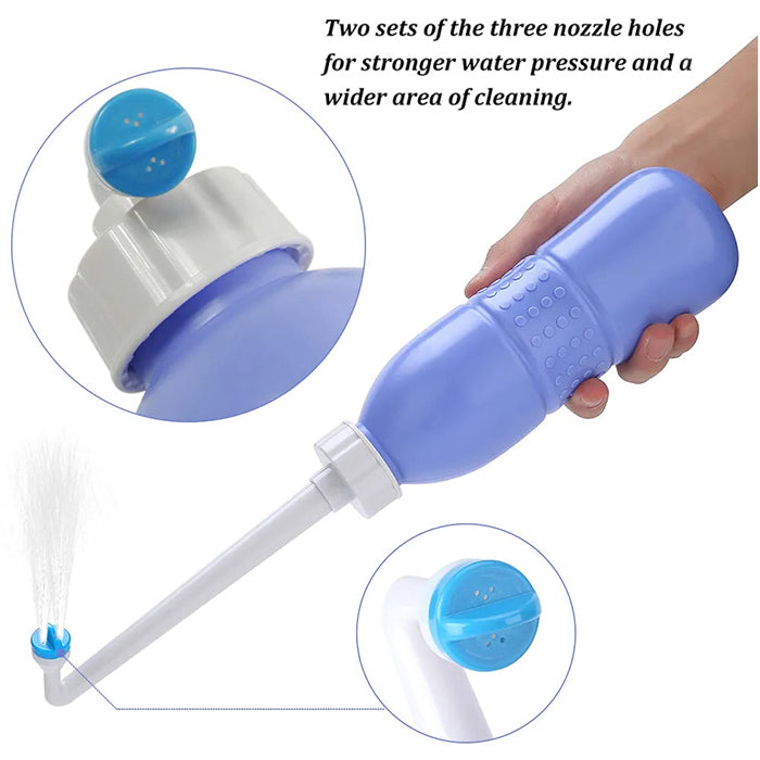 650ml Handheld Washing  Portable Travel Bidet or Portable Shattaf or portable bidet or travel shattafnozzle