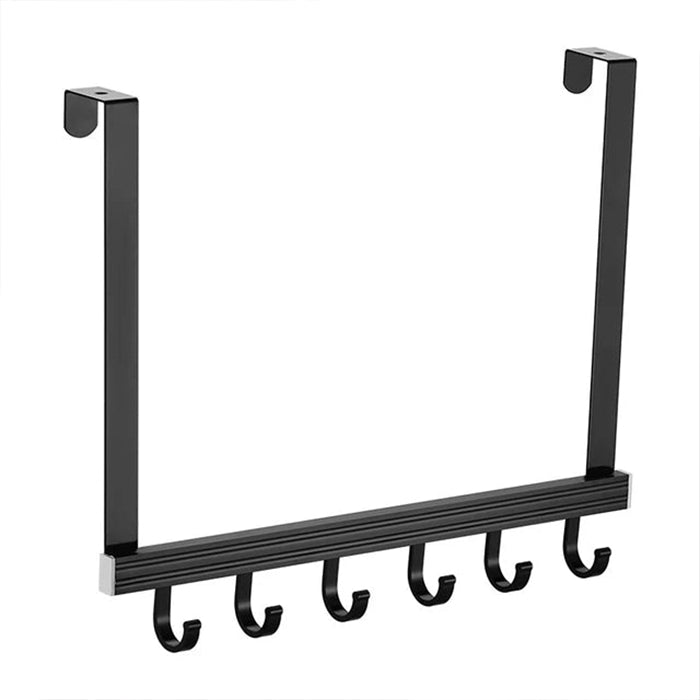 Back Door Hanger with Adjustable Hooks/No Drill
Black