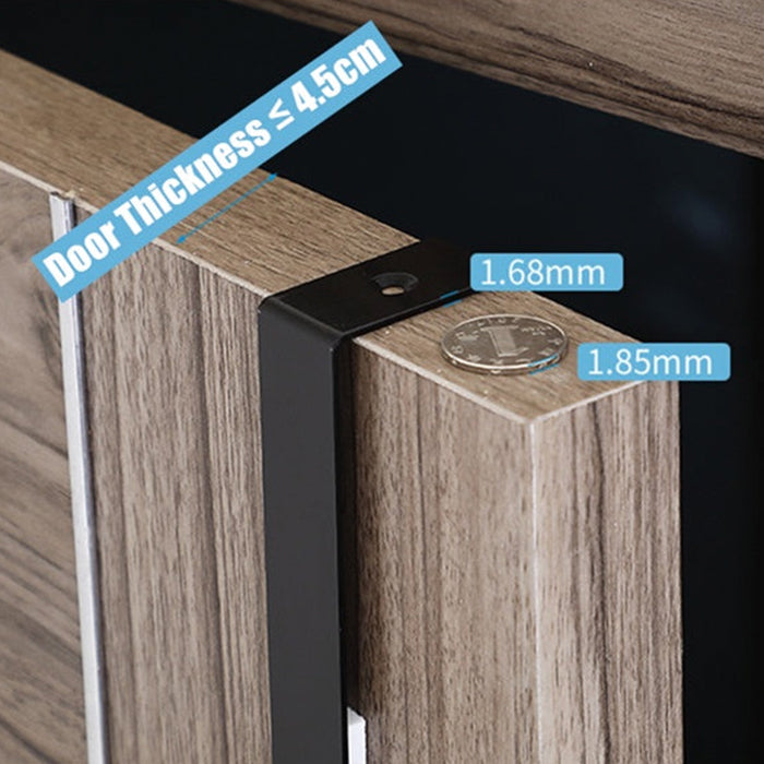 Back Door Hanger with Adjustable Hooks/No Drill door thickness