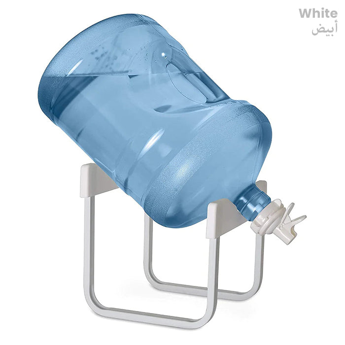 Stainless Steel Water Bottle Dispenser Stand Portable Jug Holder