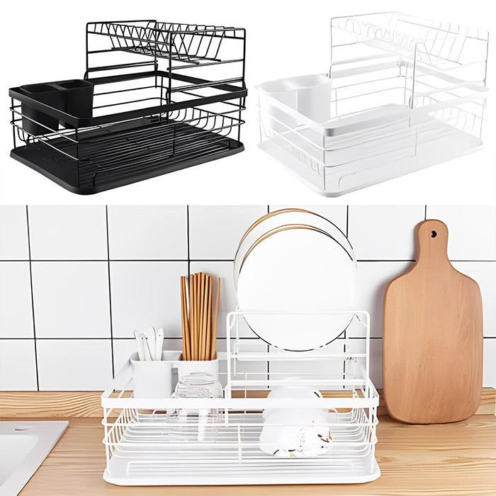 Dish Drying Rack, Countertop Dish Storage Holder, Dish Organizer For Kitchen durable and strong