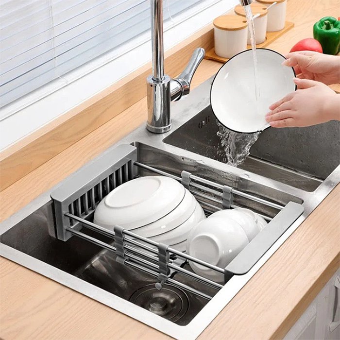 Adjustable Vegetable Washing Basket for Drying Washing Dishes Homesouq Home Souq