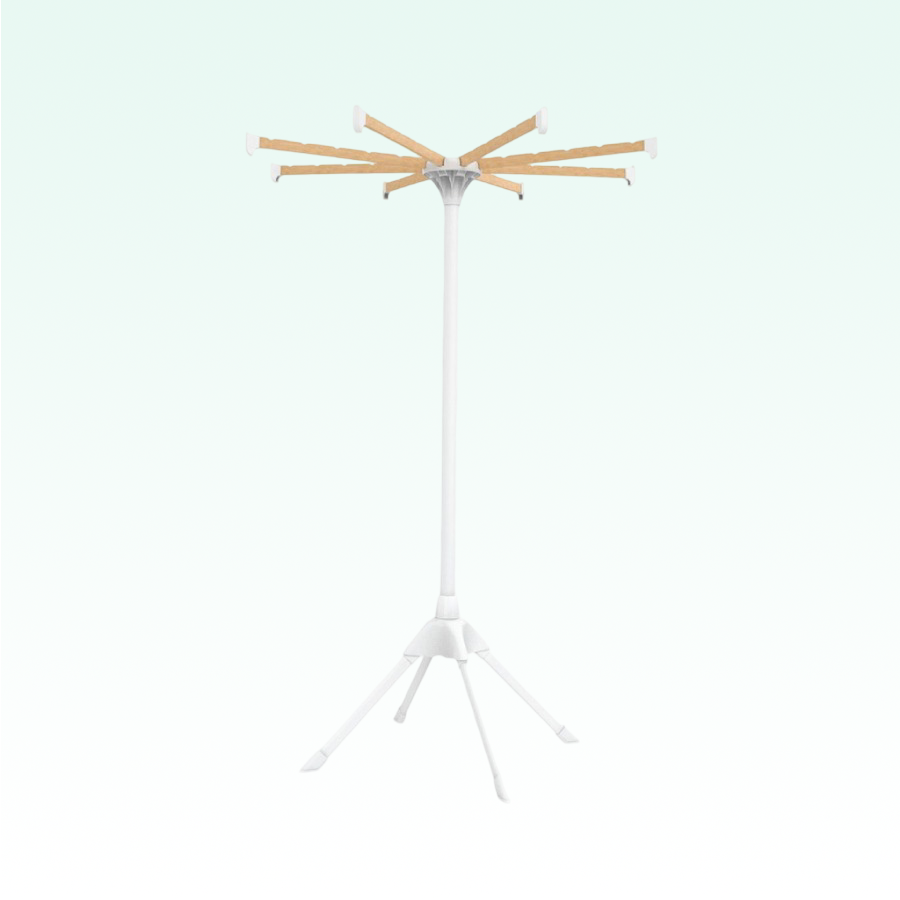 Green Lion Clothes Drying Stand is made of durable bamboo, holds up to 40 clothes