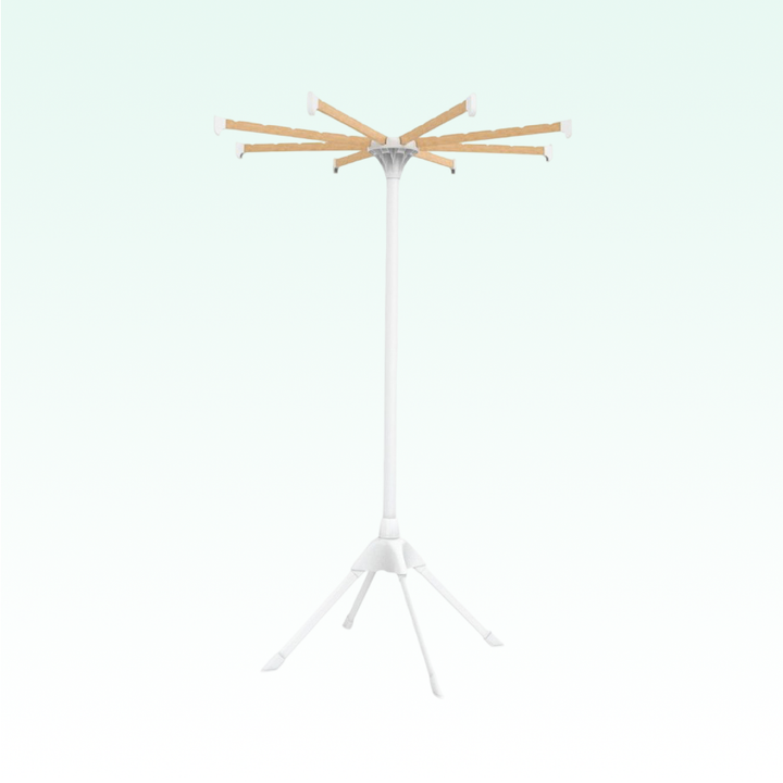 Green Lion Clothes Drying Stand is made of durable bamboo, holds up to 40 clothes