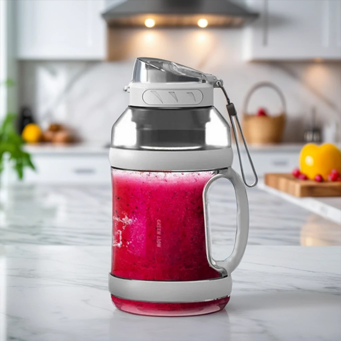 Green Lion MEGA PRO Portable Blender, 2000mL Bottle Capacity, 18000 RPM Powerful Motor