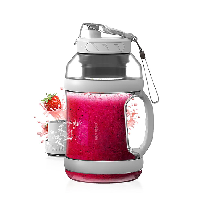 Green Lion MEGA PRO Portable Blender, 2000mL Bottle Capacity, 18000 RPM Powerful Motor durable