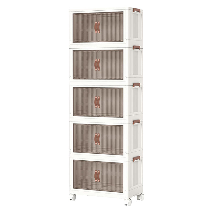 Kitchen Storage Rack Floor-standing Household Large-capacity Removable Storage Cabinet Premium Material