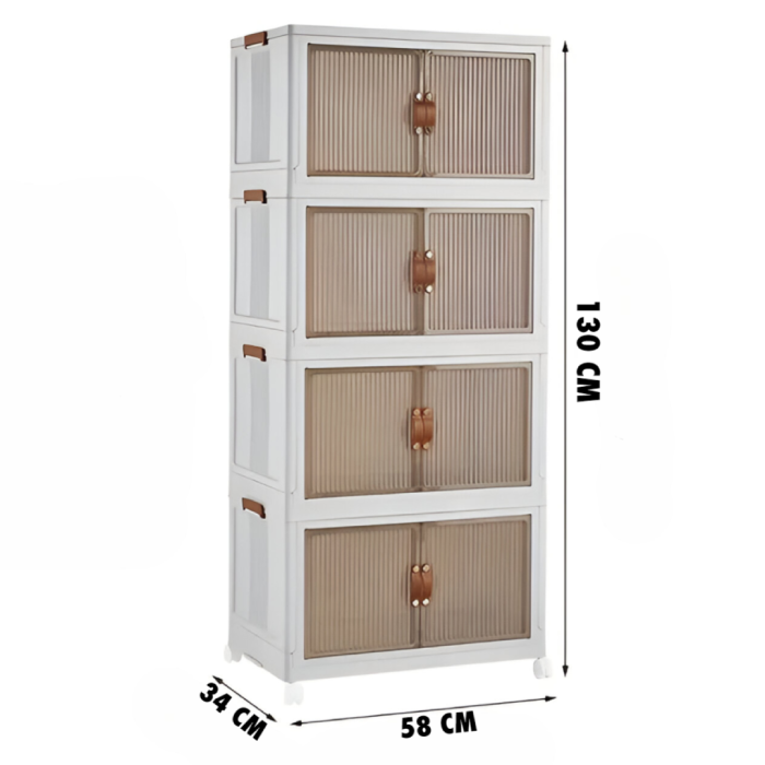 Kitchen Storage Rack Floor-standing Household Large-capacity Removable Storage Cabinet sizes