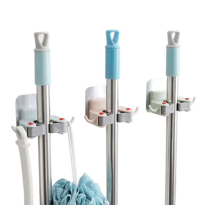 Hang mop on wall top