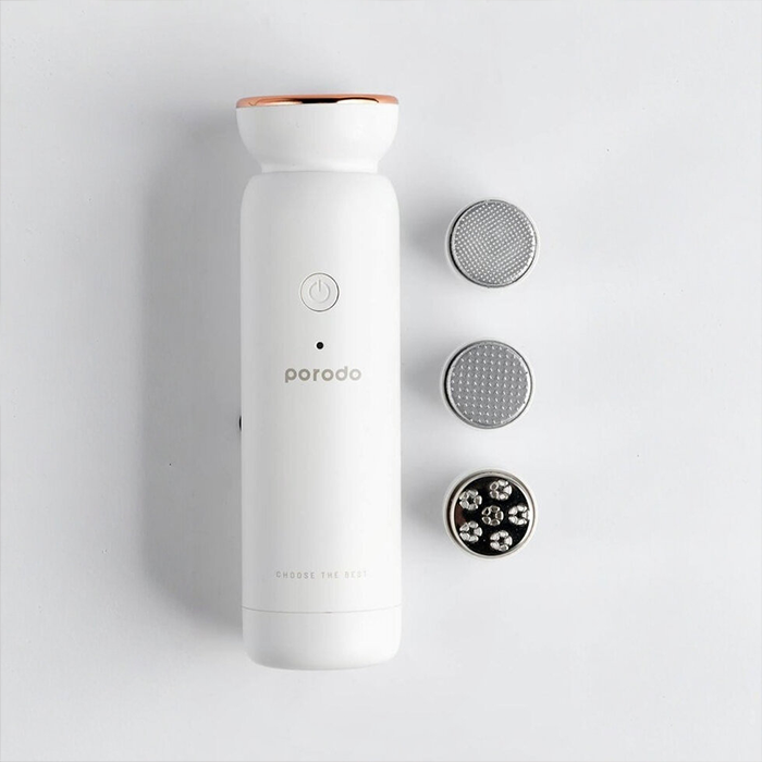 Porodo Lifestyle Cordless Portable Foot Callus Remover, 2000 mAh Battery