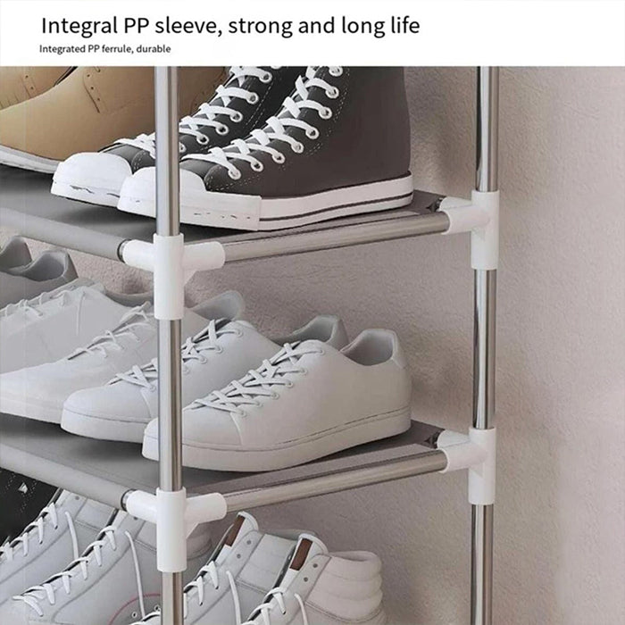 Shoe Rack, Multi-Layer Shoe Organizer Shelf Stand waterproof and dustproof strong and load bearing