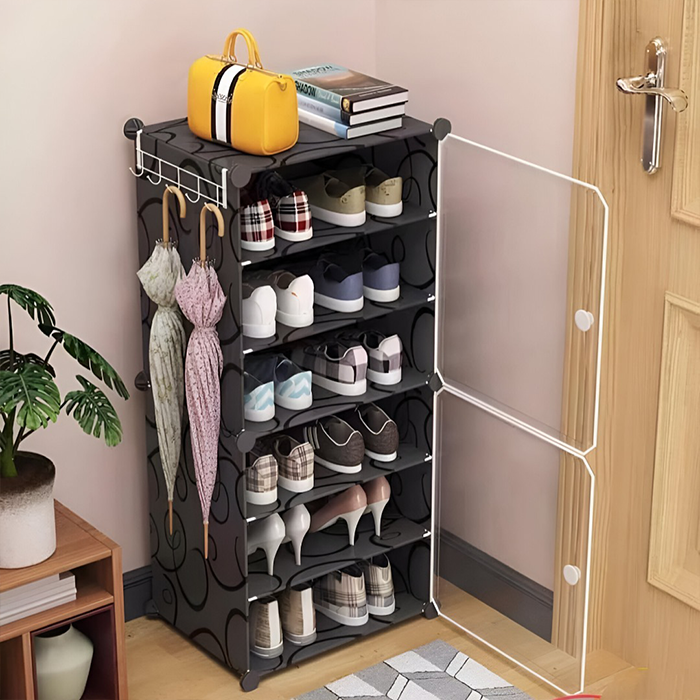 Shoe Rack Organizer/Multi-Purpose Shelf Storage Cabinet Stand Expandable durable