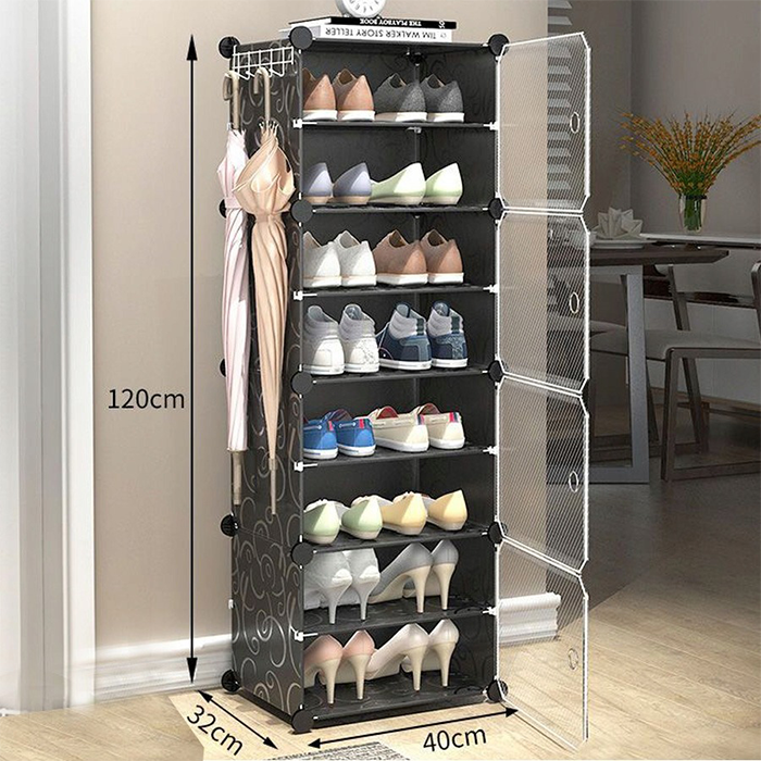 Shoe Rack Organizer/Multi-Purpose Shelf Storage Cabinet Stand Expandable durable dimensions