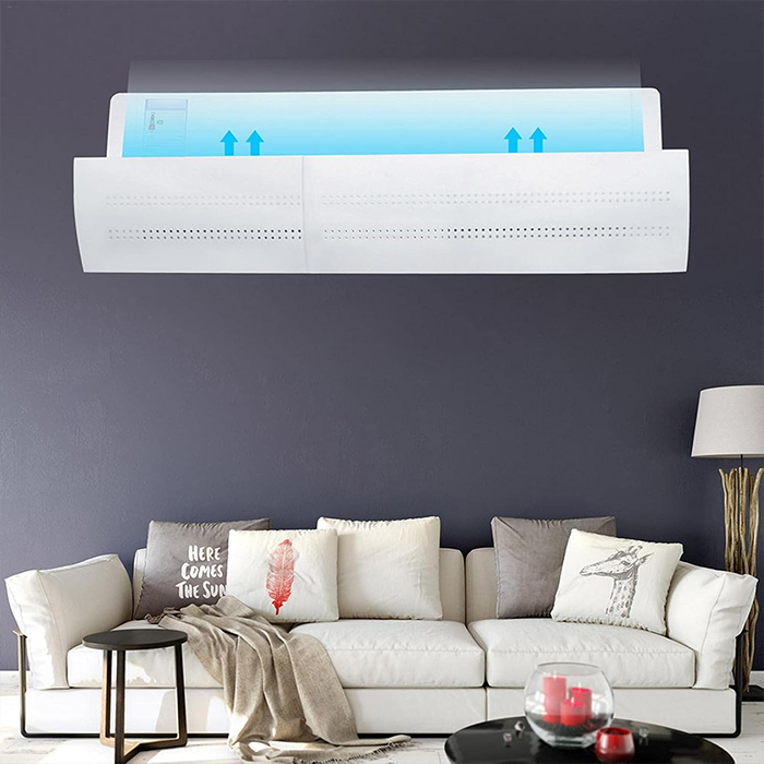 Split AC Adjustable Flow Air Deflector, Enhance Cooling and Heating Circulation customisation