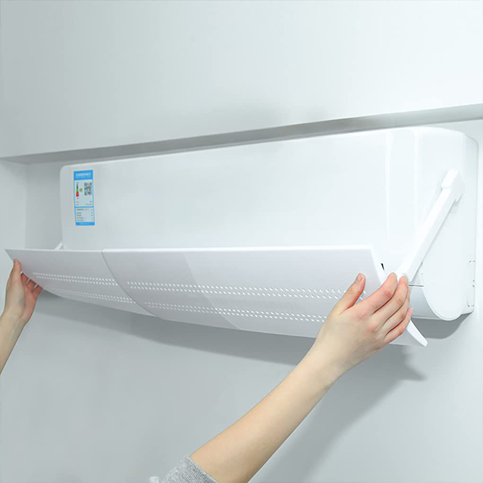 Split AC Adjustable Flow Air Deflector, Enhance Cooling and Heating Circulation easy fitting