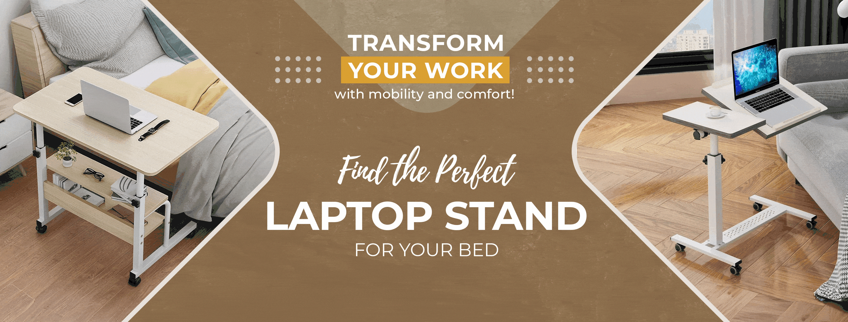 Modern computer table desk with shelves, compact laptop computer table for home office by Homesouq Qatar