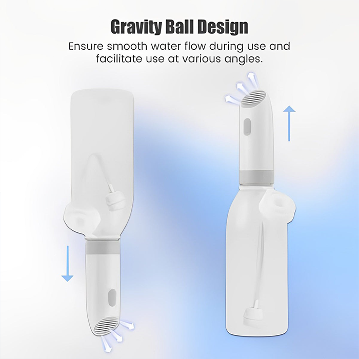 Travel Bidet, Wide Applications Simple Operation Portable Bidet Spray for Toilet for Personal Hygiene Cleaning gravity ball design