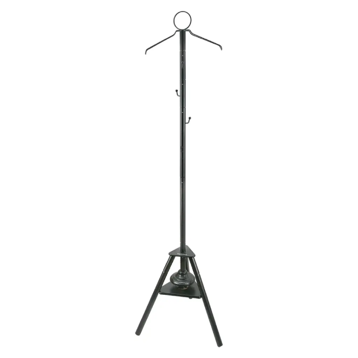 stylish hanger-shaped incense burner deodorizes clothes with bukhour scent- Black