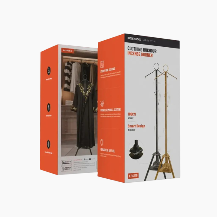 stylish hanger-shaped incense burner deodorizes clothes with bukhour scent- Durable