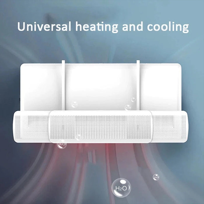 103 CM Adjustable Hanging Split AC Vent Windshield For Home Office heating and cooling