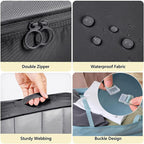 10 Pcs/Set Travel Packing Organizer Bags for Luggage Suitcase waterproof