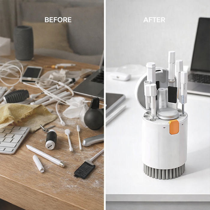 20-in-1 Multi-Functional Cleaning Kit