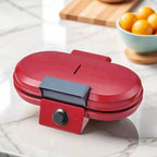 1200W Electric Heart Shape Double Waffle Maker Non-Stick Cooking Plates