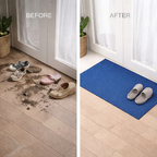 Heavy Duty Anti-Skid Rubber Floor Mat - Blue