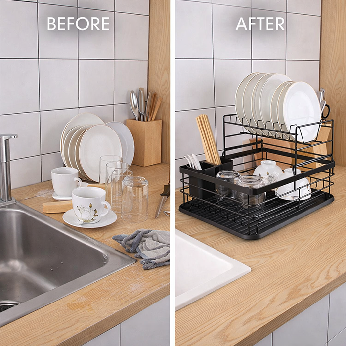 Countertop Dish Storage Holder
