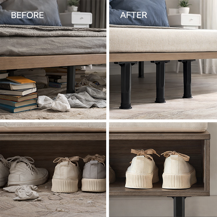 Adjustable Furniture Support Leg