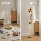 Wooden Cloth Hanger Stand, Cloth Rack