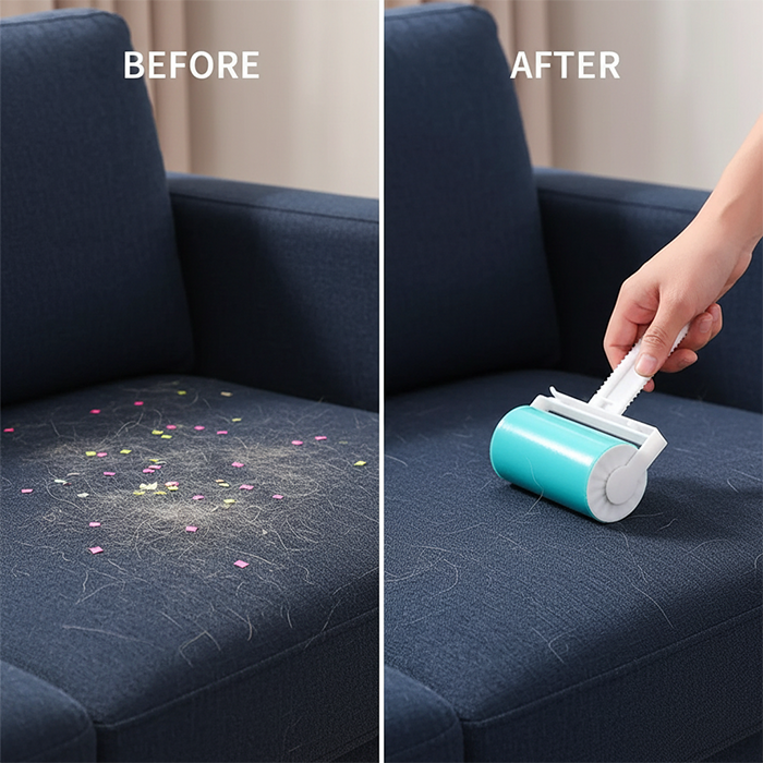 Reusable Lint Remover - Washable Clothes Sticky Roller