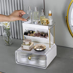 2-Tier Makeup Organizers Countertop, Versatile Bathroom Counter Organizer durable