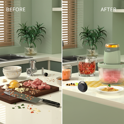 Portable 3 in 1 Electric Food Chopper