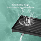 2 Tier Dish Drying Rack with Cutlery Holder, Cup Rack, Drainboard drain in 30 sec