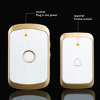 300 Meters Distance Wireless Smart Door Bell easy installation
36 music options plug in the power