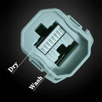 360° 2in1 Flat Mop Cleaning mop with bucket, 2 pads, and self-wash squeeze system for efficient home floor cleaning 