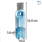 Durable cleaning brush for bottles and tumblers with ergonomic handle and soft bristles for effective cleaning. Qatar