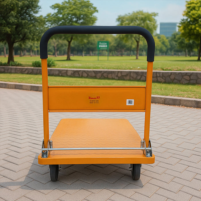 400 KG Heavy Duty Foldable Warehouse Trolley with Swivel Wheels Durable