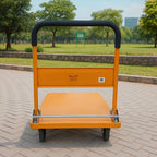 400 KG Heavy Duty Foldable Warehouse Trolley with Swivel Wheels Durable