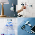 4 Pcs Punch Free Adhesive Wall Cable Cord Holder thread holder