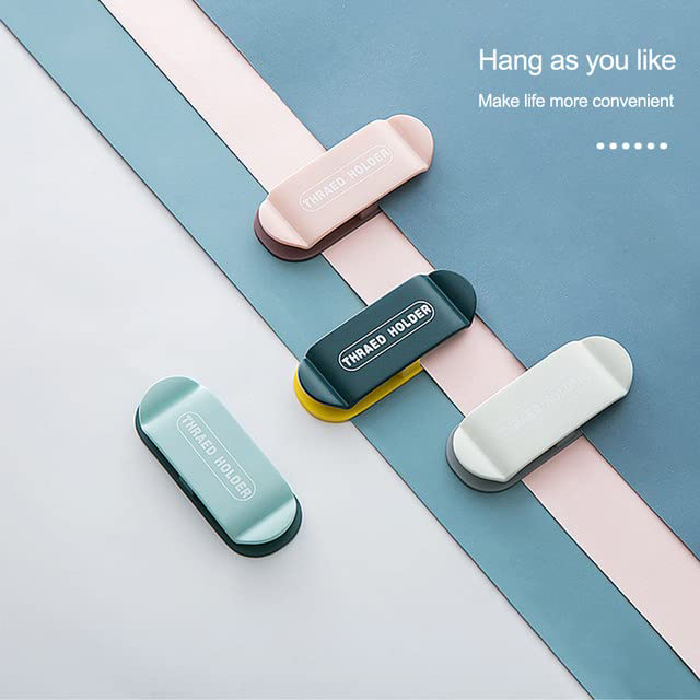 4 Pcs Punch Free Adhesive Wall Cable Cord Holder More convenient