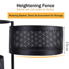 4 Tier Kitchen Storage Rotatable Rack rotating basket