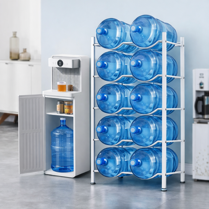 5 Gallon Water Bottle Stand ,Water Bottle Rack 10 water bottle holder Qatar