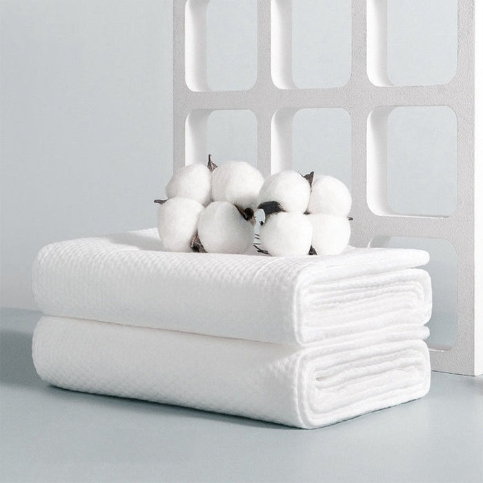 5 Pcs Disposable Bath Towels - Extra Large Thick, Individually Wrapped Portable Towels for travel