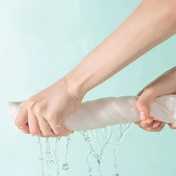 5 Pcs Disposable Bath Towels - Extra Large Thick, Individually Wrapped Portable Towels highly absorbent