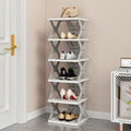 6 Layer Foldable Shoe Rack, Portable & Durable - Folding Shoe Rack, Space-Saving